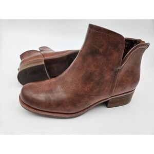 B O C BY BØRN Renee Ankle Boot Womens Brown Sz 8 m